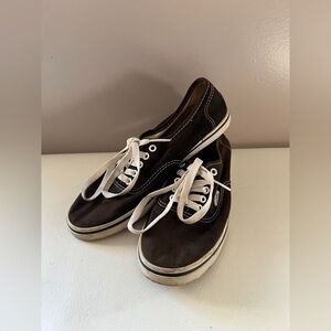 Vans Black and White Sneakers